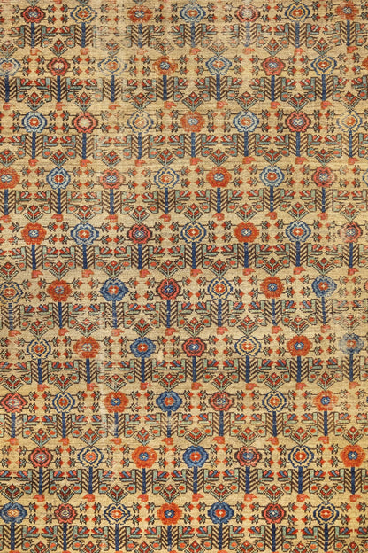 Vintage Malayer Handwoven Tribal Rug, J89245