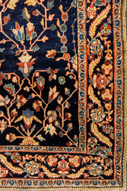 Antique Malayer Sarouk Handwoven Tribal Rug, JF8798
