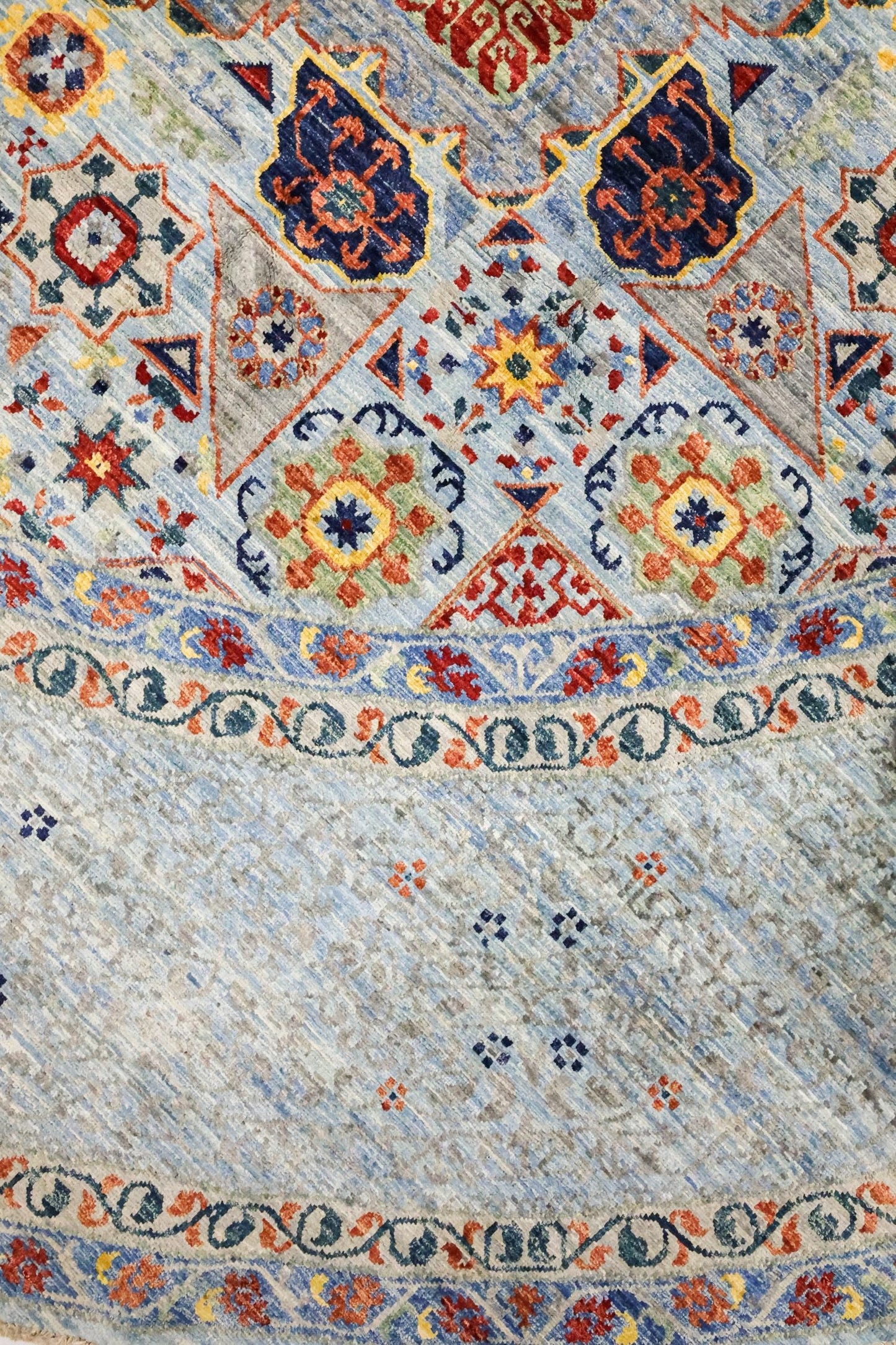 Mamluk Handwoven Tribal Rug, J81353