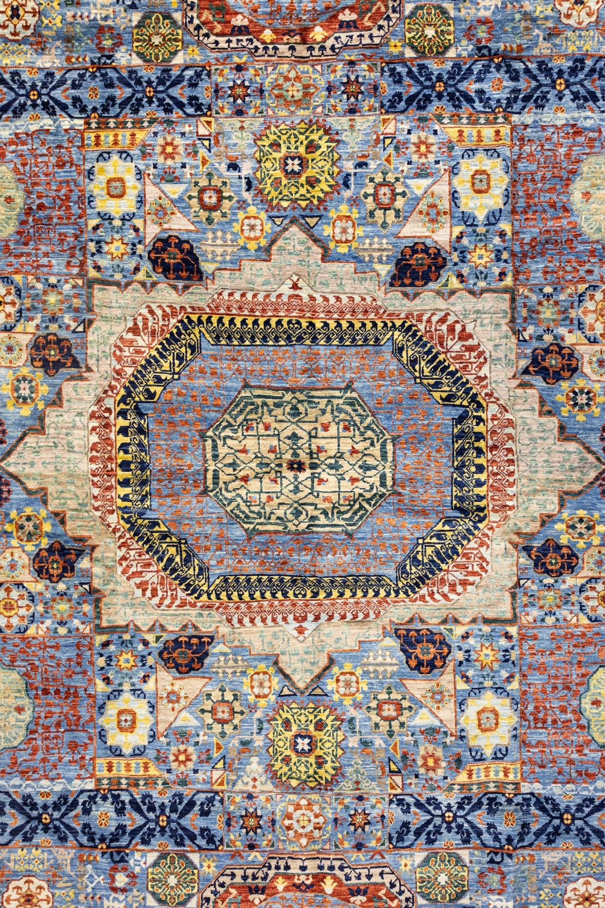 Mamluk Handwoven Tribal Rug, J89305