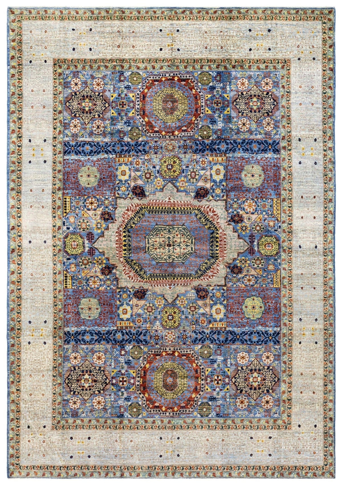Mamluk Handwoven Tribal Rug