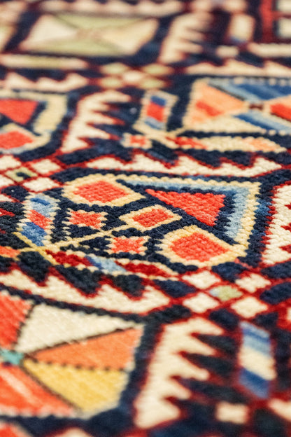 Antique Marasali Prayer Handwoven Tribal Rug, J87315