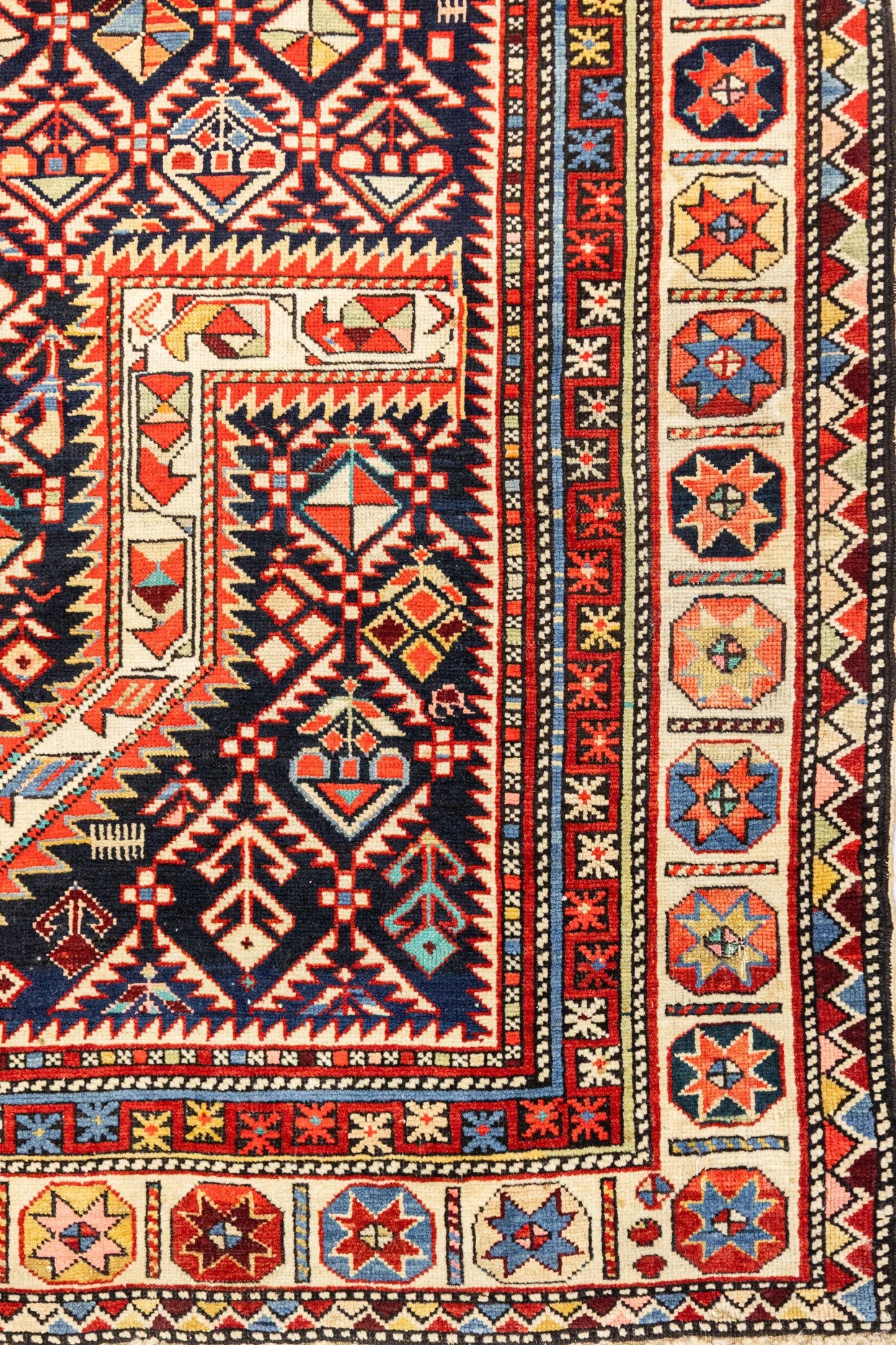 Antique Marasali Prayer Handwoven Tribal Rug, J87315