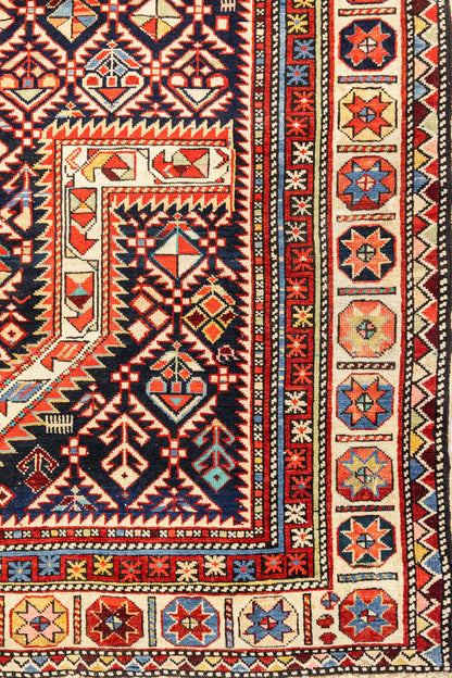 Antique Marasali Prayer Handwoven Tribal Rug, J87315
