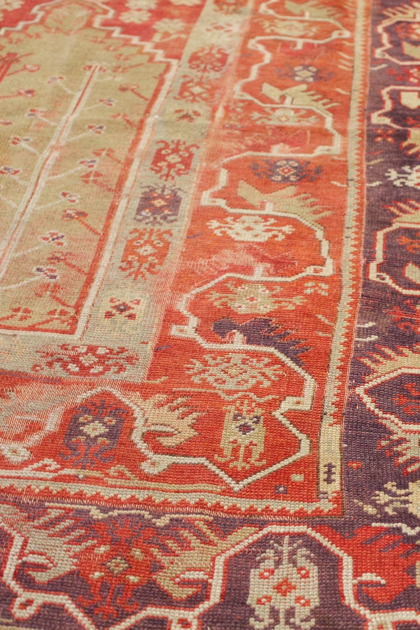 Vintage Melas Handwoven Tribal Rug, J80442