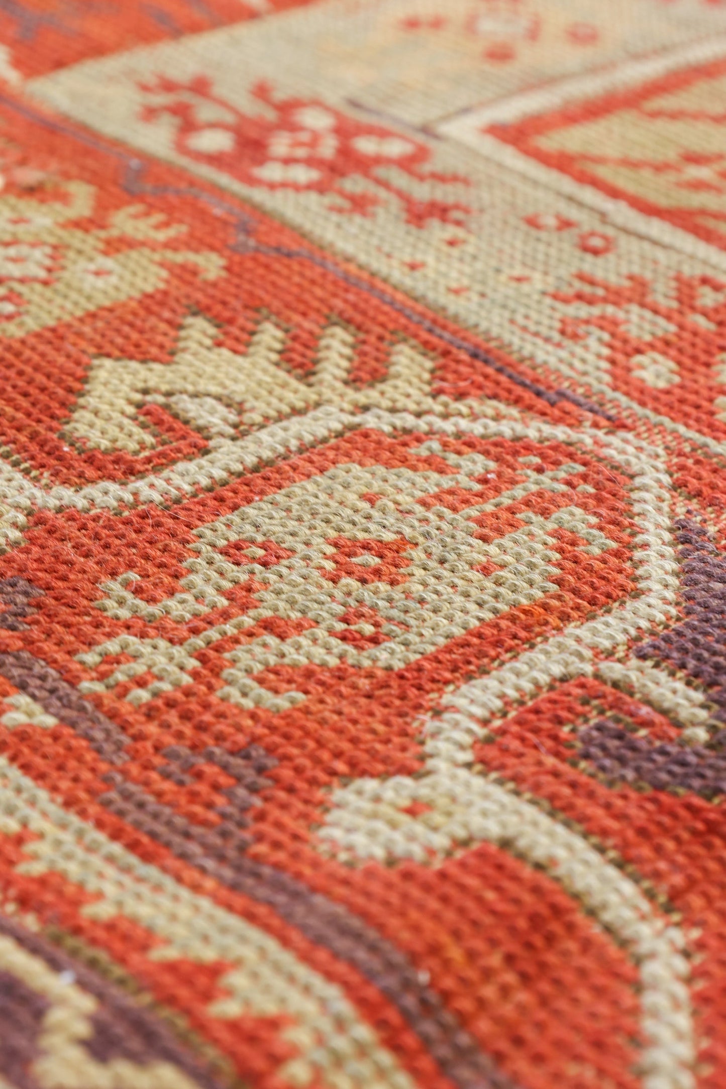 Vintage Melas Handwoven Tribal Rug, J80442