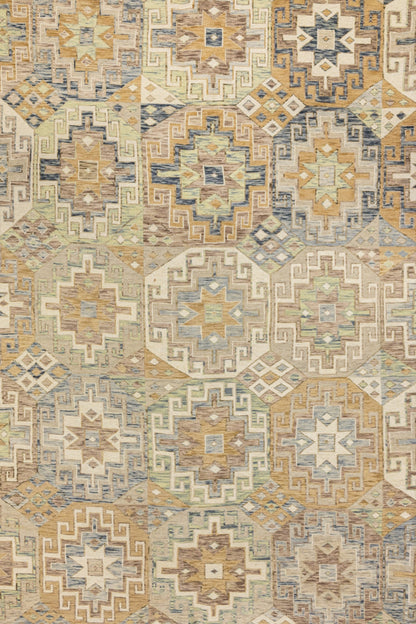 Memling Gul Handwoven Tribal Rug, J89078