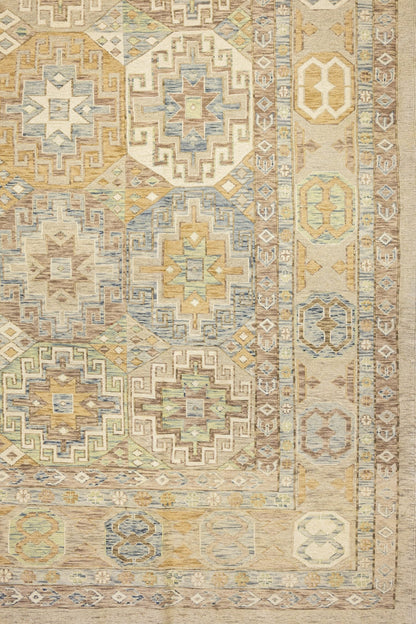 Memling Gul Handwoven Tribal Rug, J89078