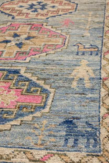 Memling Oushak Handwoven Tribal Rug, J86807