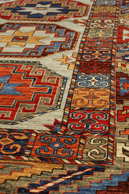 Memling Gul Handwoven Tribal Rug, J81039