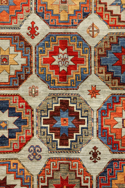 Memling Gul Handwoven Tribal Rug, J81039