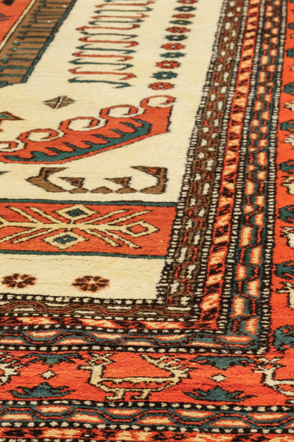 Vintage Meshkin Handwoven Tribal Rug, J80443