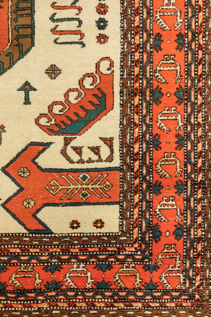 Vintage Meshkin Handwoven Tribal Rug, J80443