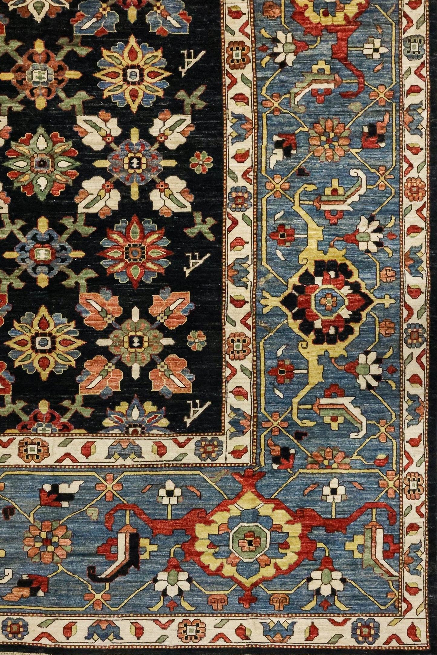 Mina Khani Handwoven Tribal Rug, J81381