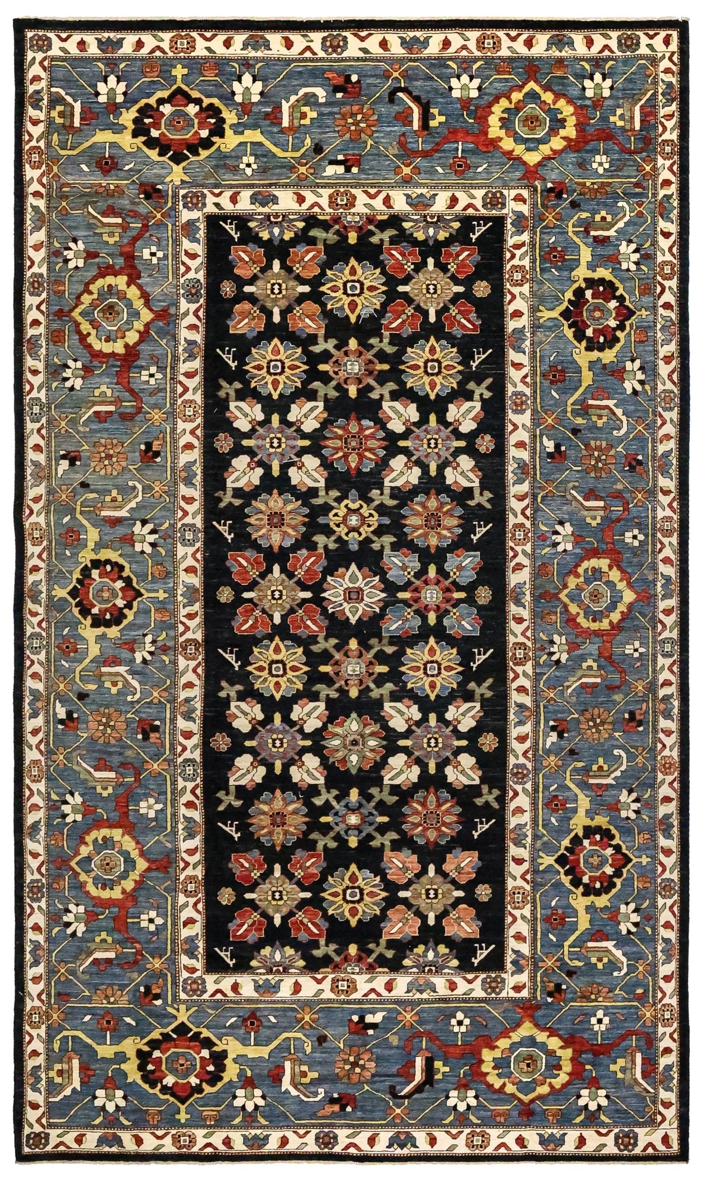 Mina Khani Handwoven Tribal Rug