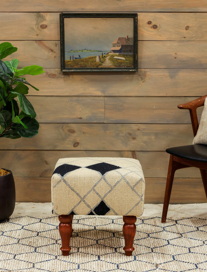 Modern Kilim Ottoman Tribal Rug