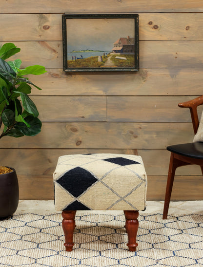 Modern Kilim Ottoman Tribal Rug