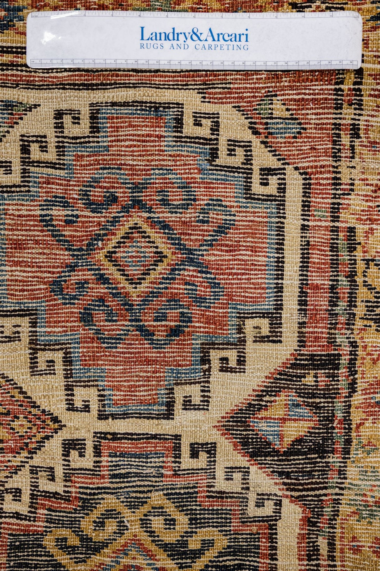 Antique Moghan Handwoven Tribal Rug, J78638