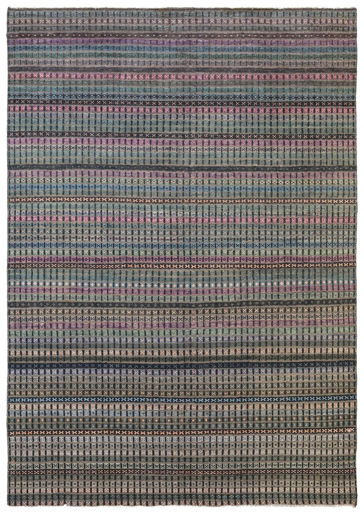 Moroccan Handwoven Tribal Rug