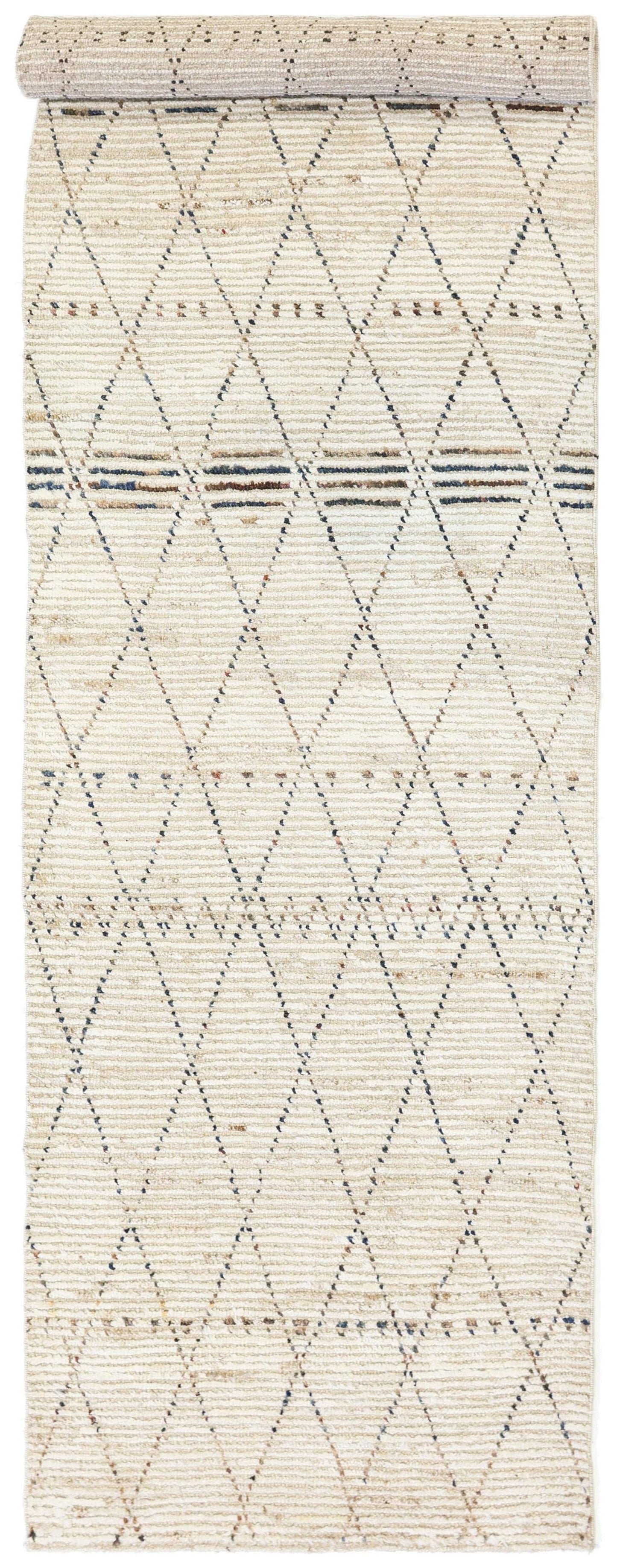 Moroccan Handwoven Tribal Rug