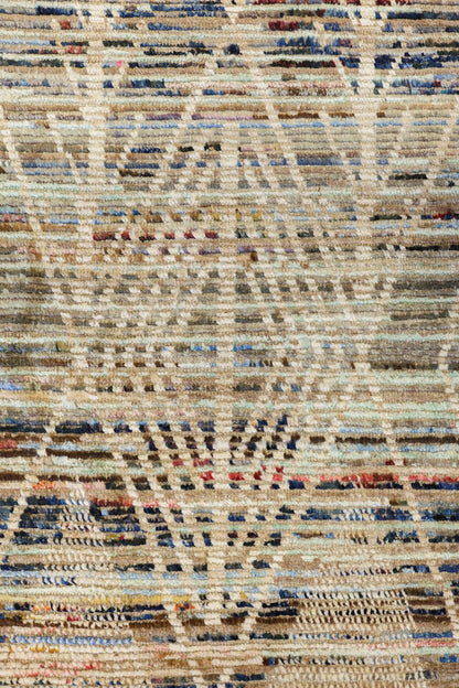 Moroccan Handwoven Tribal Rug, J80325