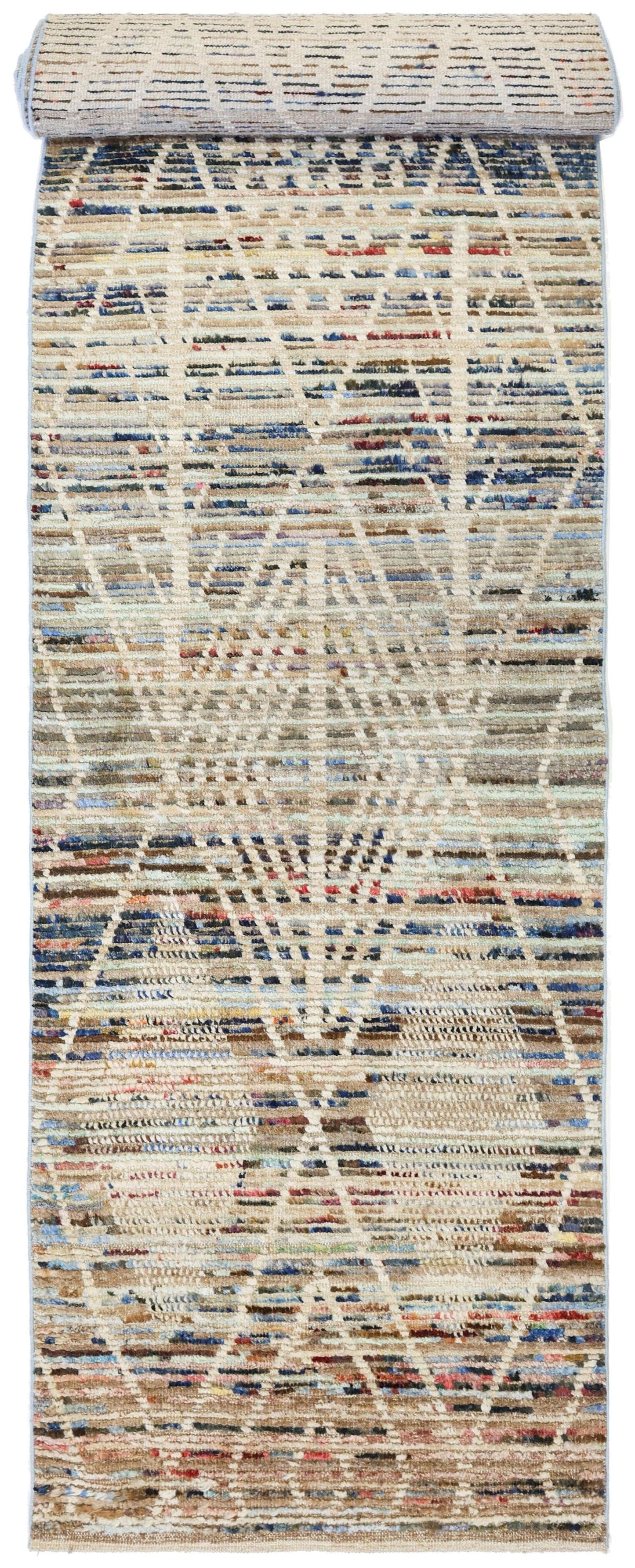 Moroccan Handwoven Tribal Rug