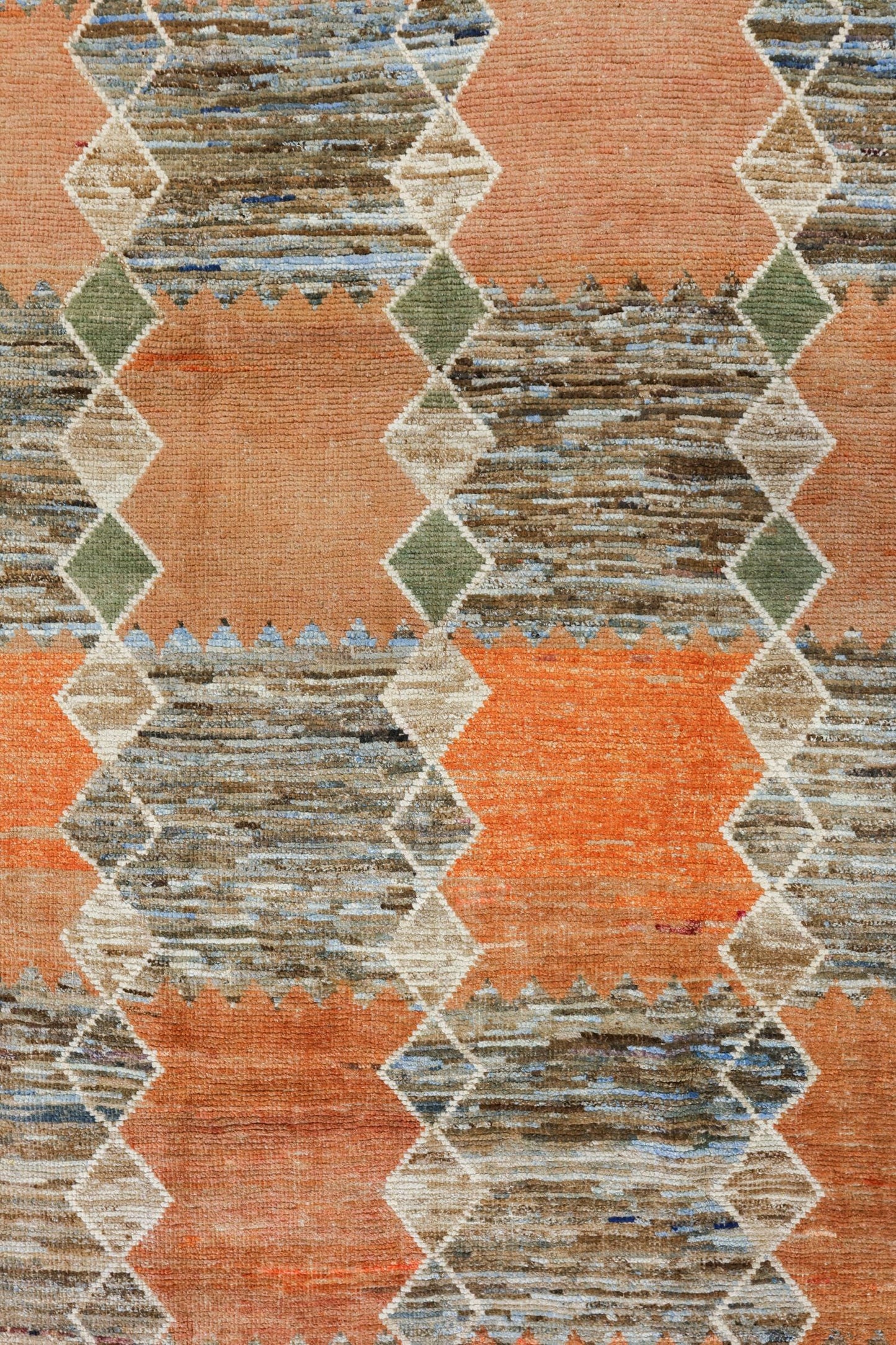 Moroccan Handwoven Tribal Rug, J80329