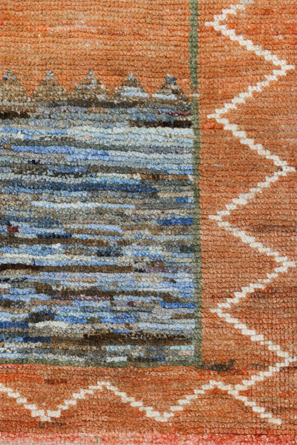 Moroccan Handwoven Tribal Rug, J80329