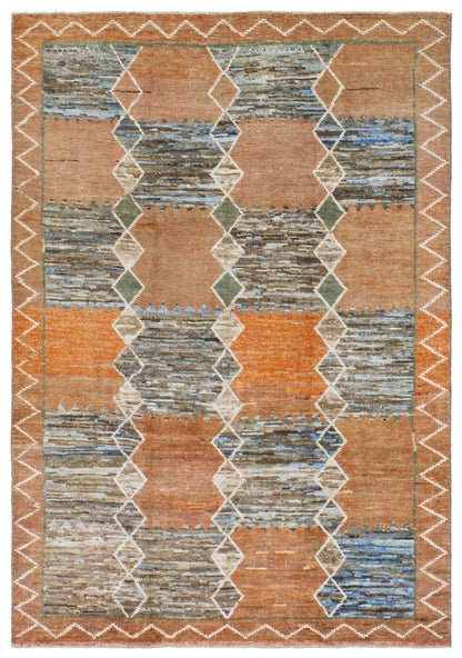 Moroccan Handwoven Tribal Rug
