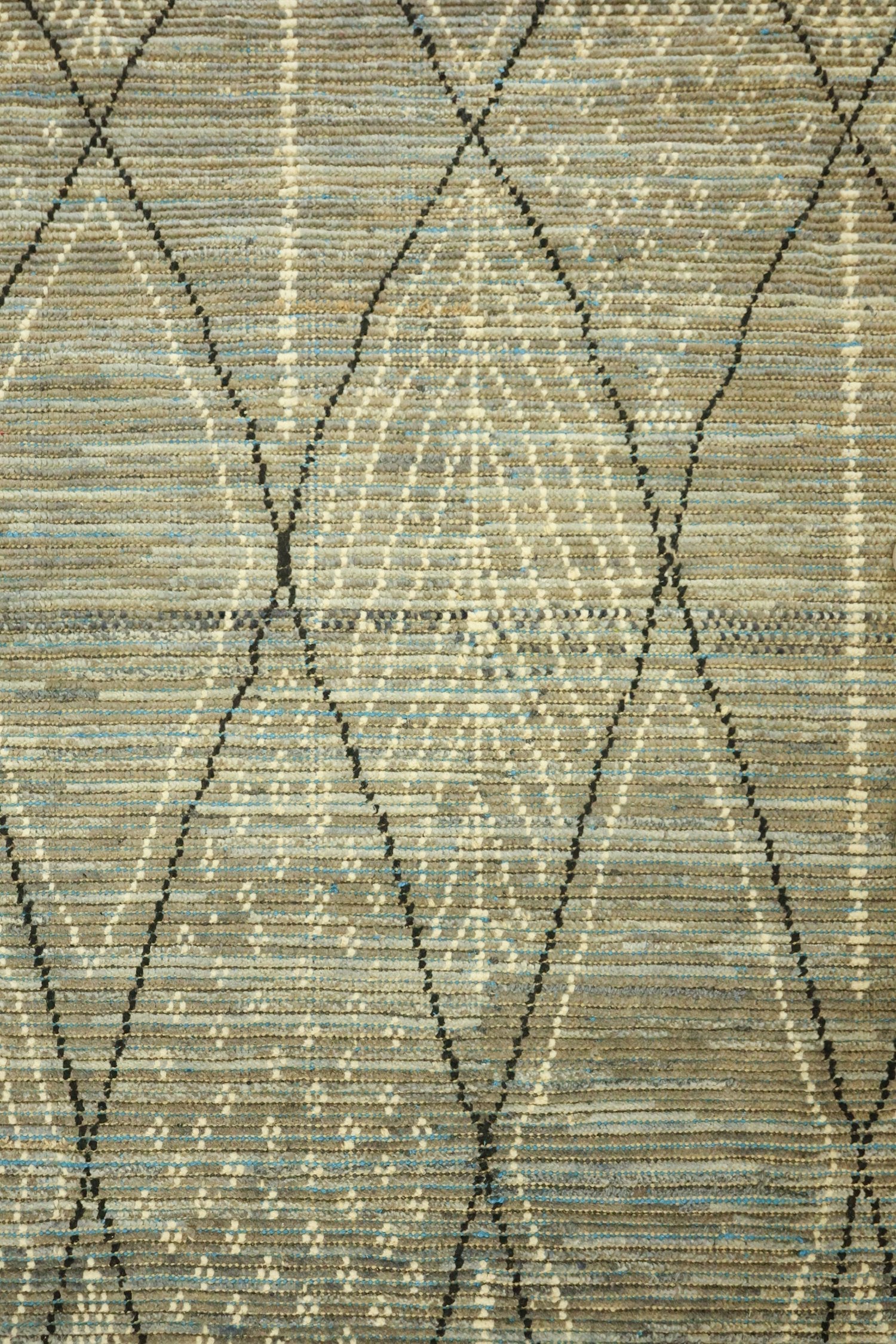 Moroccan Handwoven Tribal Rug, J70119