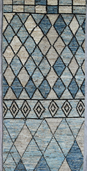 Moroccan Handwoven Tribal Rug, J72739
