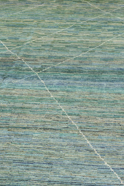 Moroccan Handwoven Tribal Rug, J79720