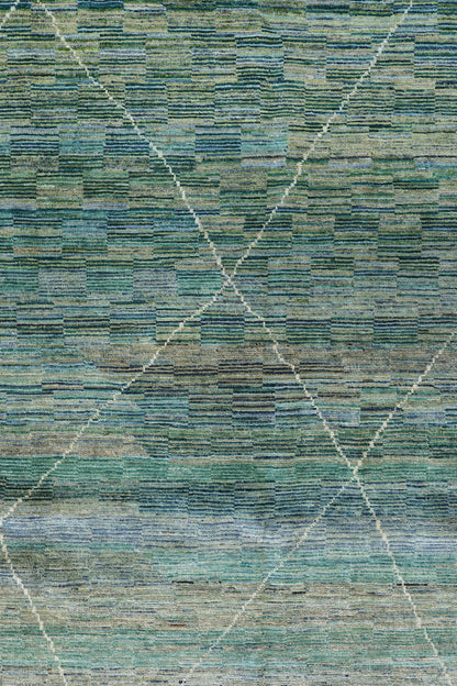 Moroccan Handwoven Tribal Rug, J79720