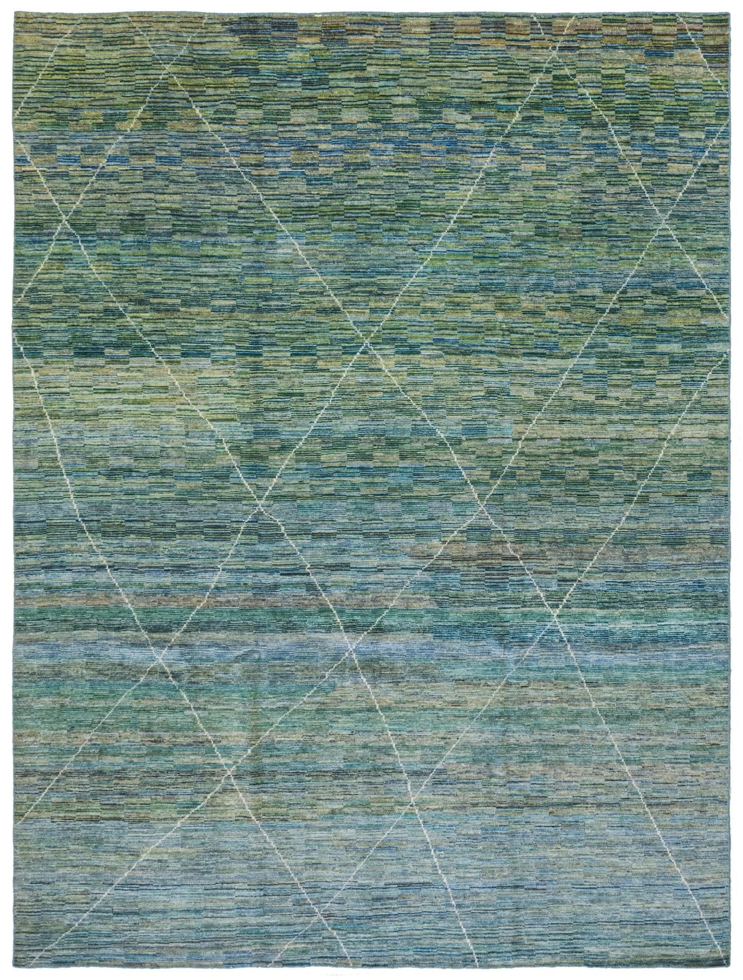 Moroccan Handwoven Tribal Rug