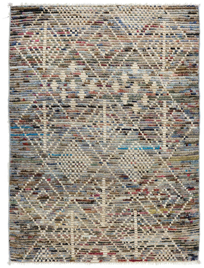Moroccan Handwoven Tribal Rug