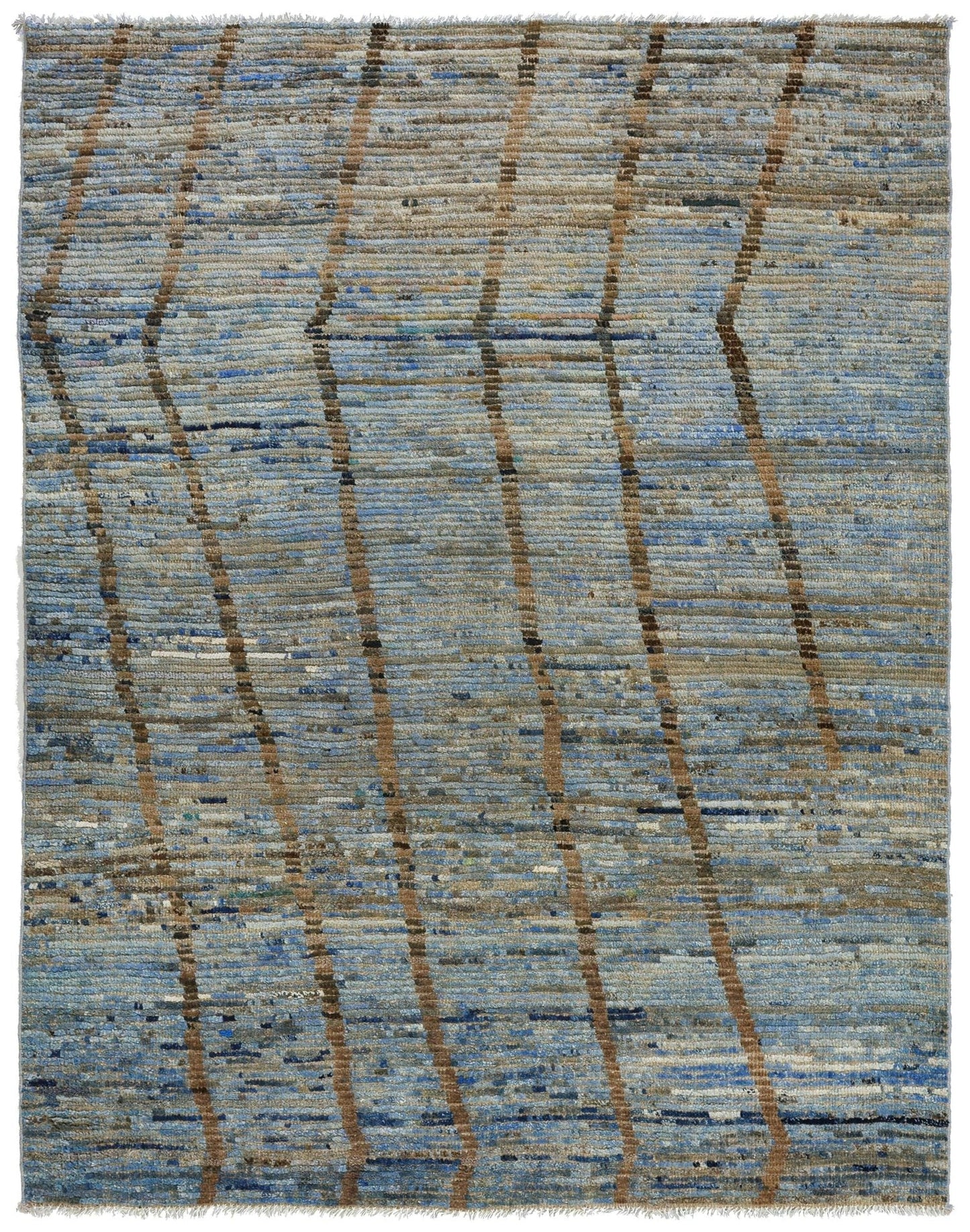 Moroccan Handwoven Tribal Rug