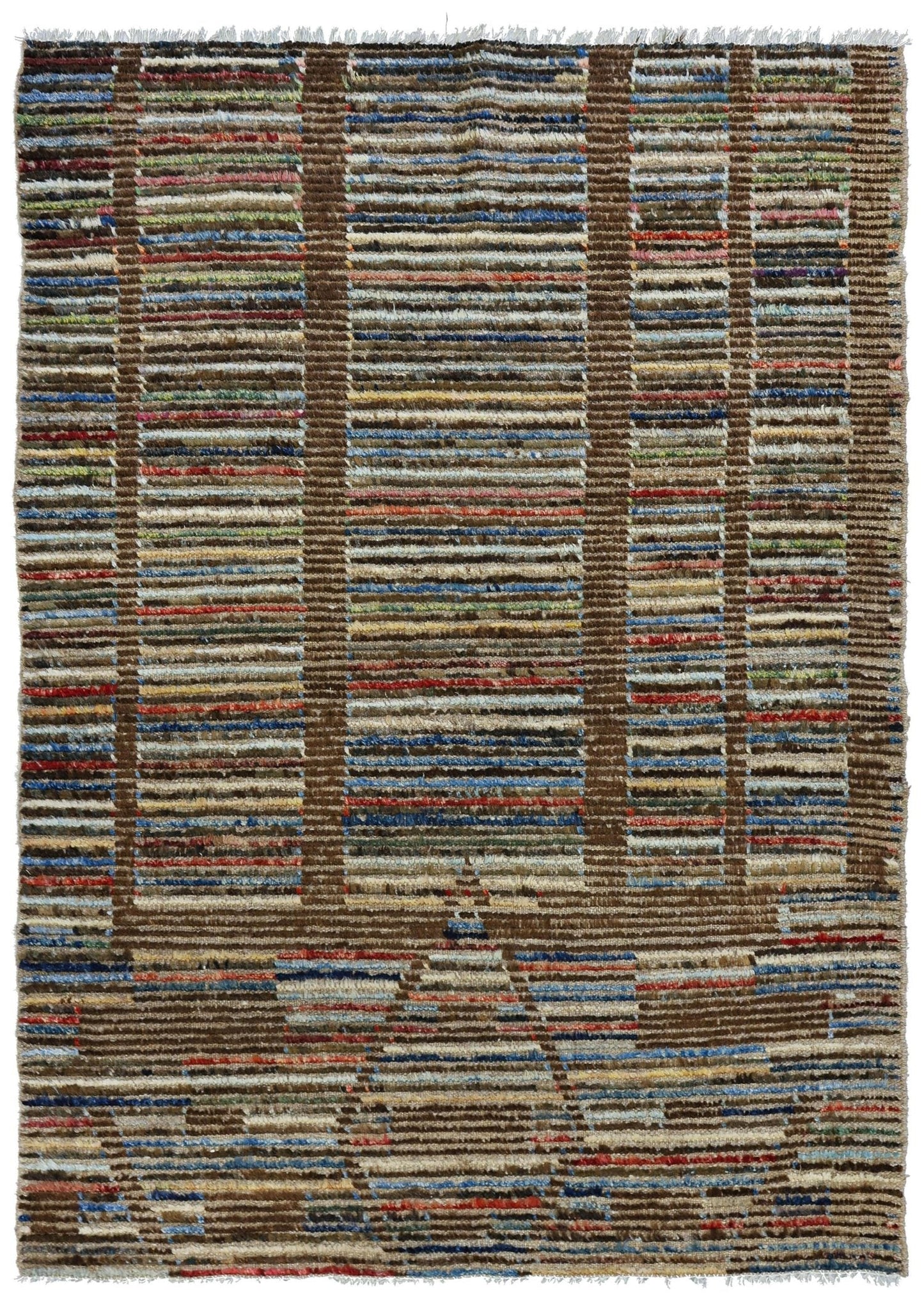 Moroccan Handwoven Tribal Rug