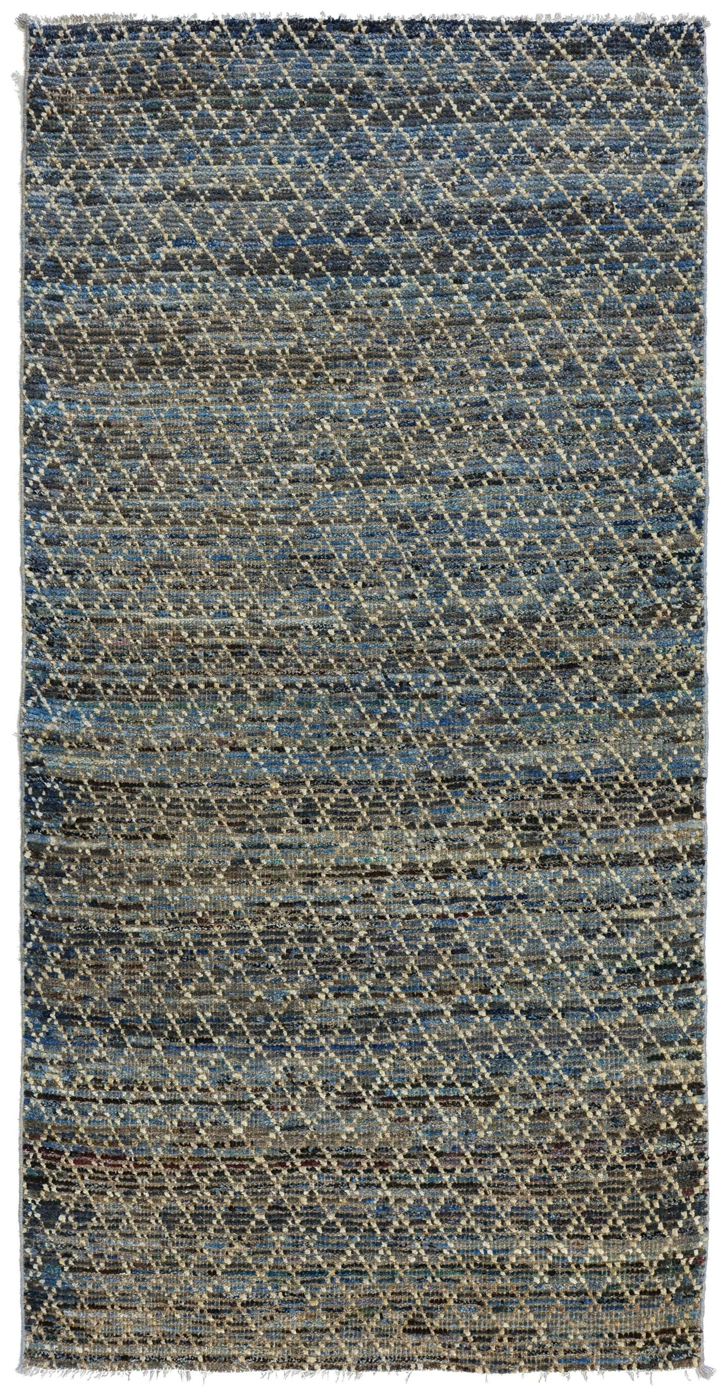 Moroccan Handwoven Tribal Rug