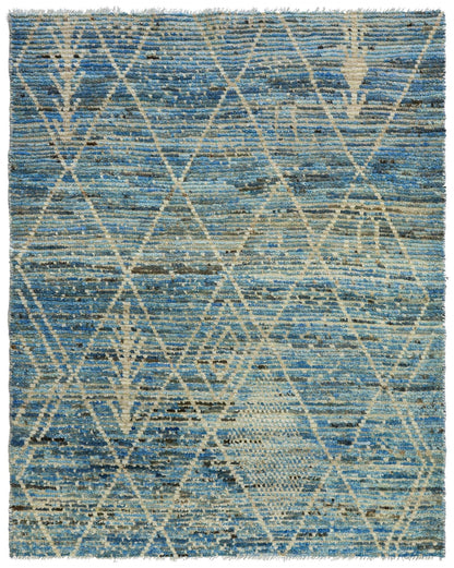 Moroccan Handwoven Tribal Rug