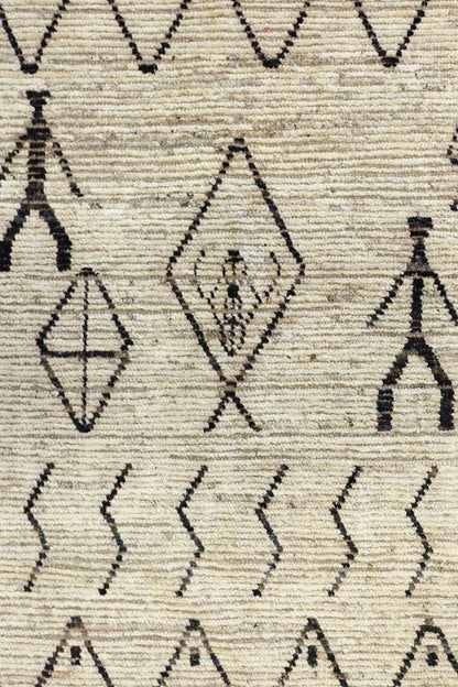 Moroccan Handwoven Tribal Rug, J80317