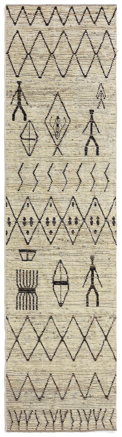 Moroccan Handwoven Tribal Rug
