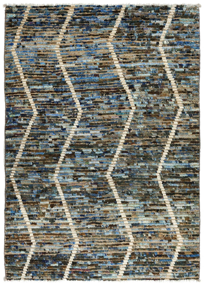 Moroccan Handwoven Tribal Rug