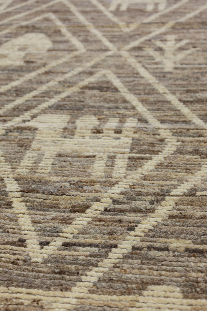 Moroccan Handwoven Tribal Rug, J80320