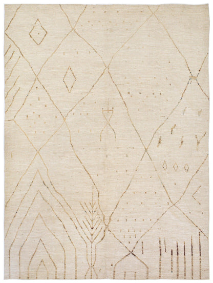 Moroccan Handwoven Tribal Rug