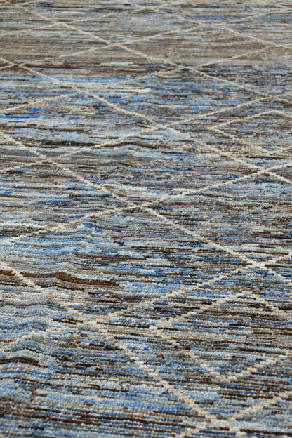 Moroccan Handwoven Tribal Rug, J80332