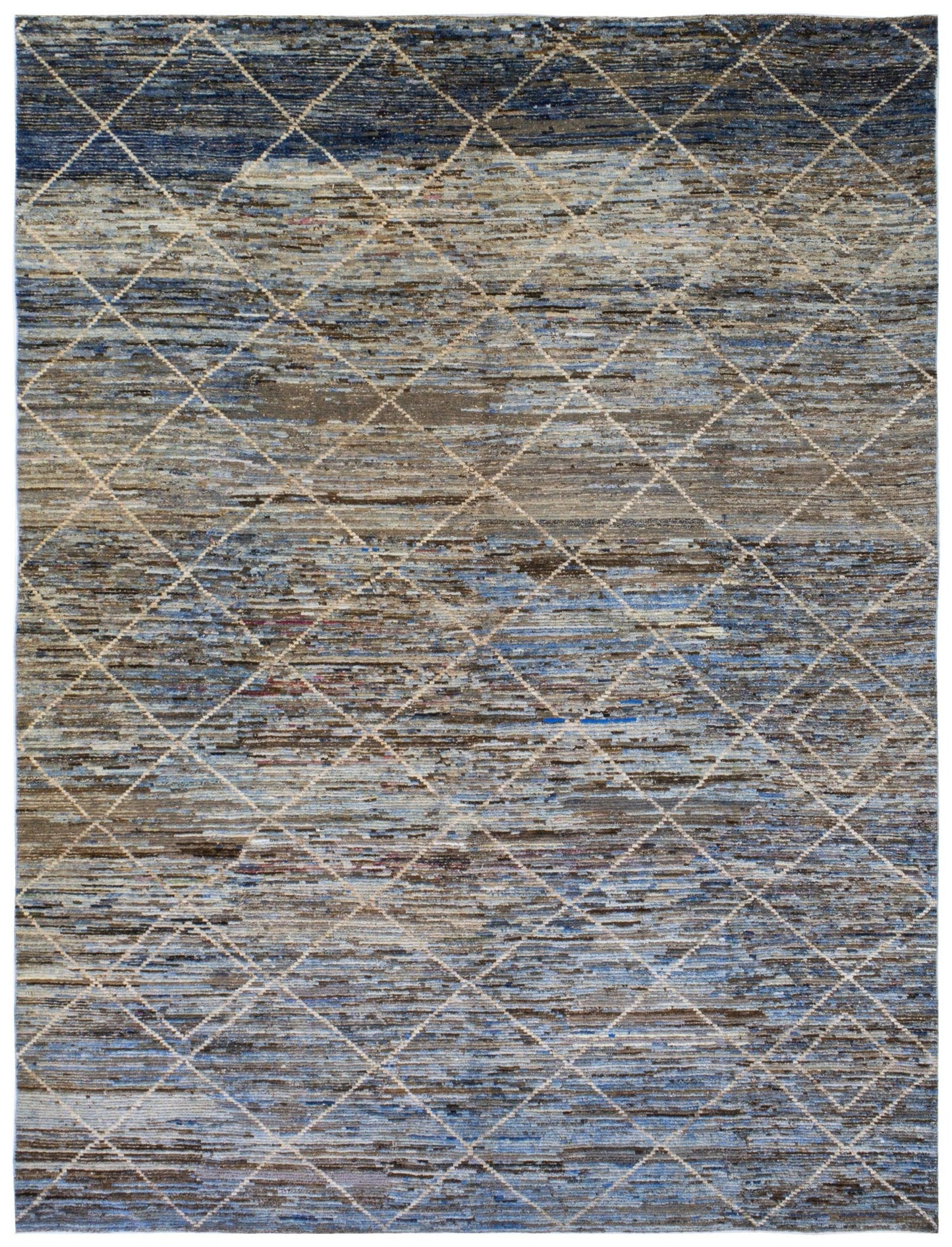 Moroccan Handwoven Tribal Rug