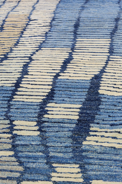 Moroccan Handwoven Tribal Rug, J80662