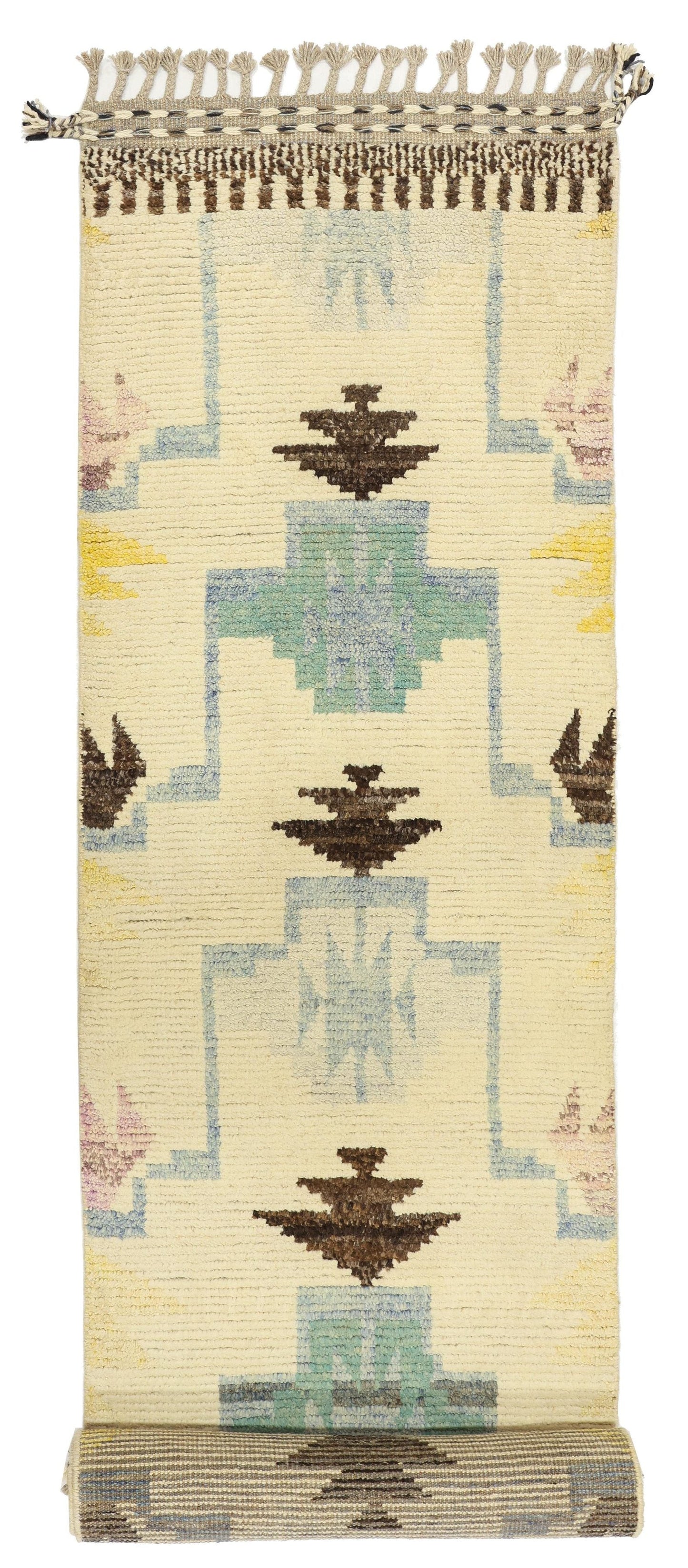 Moroccan Handwoven Tribal Rug