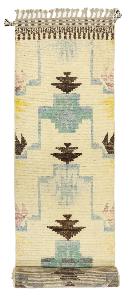 Moroccan Handwoven Tribal Rug