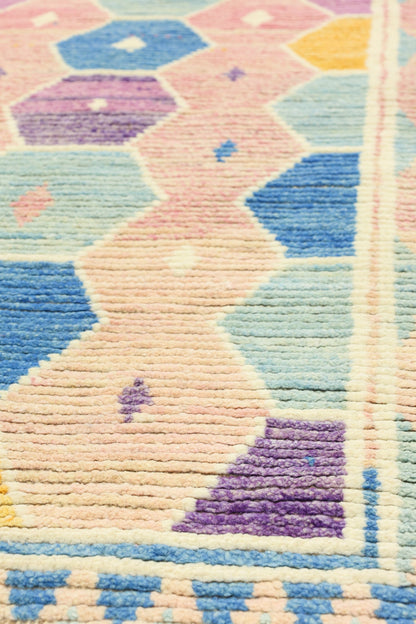 Moroccan Handwoven Tribal Rug, J80669